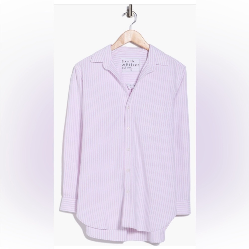 Frank & Eileen Light Lavender Button-Up Shirt - Picture 11 of 11